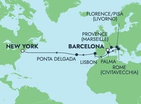 Visiting: Provence Marseille, Livorno Florence Pisa,...