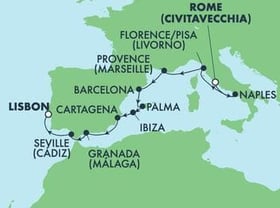 Visiting: Naples Pompeii, Livorno Florence Pisa, Provence ...