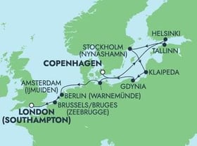 Visiting: Helsinki, Tallinn, Nynashamn  Stockholm, Klaipeda, Gdynia...