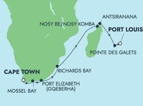 Visiting: Mosselbay  South Africa, Port Elizabeth  (Gqeberha),...