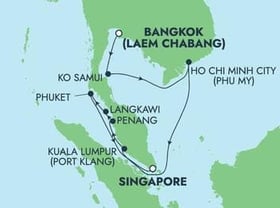 Visiting: Ko Samui, Phu My  Ho Chi Minh City, Port Klang  Kuala...