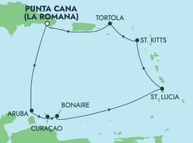 Visiting: Oranjestad, Willemstad, Kralendijk, St Lucia, Basseterre,...