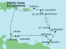 Visiting: Oranjestad, Willemstad, Kralendijk, St  Georges  Grenada,...