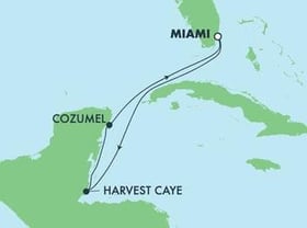 Visiting: Harvest Caye, Cozumel