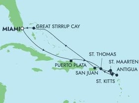 Visiting: Puerto Plata, St Thomas, St  Johns  Antigua, Philipsburg...