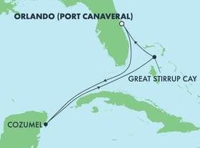 Visiting: Cozumel, Great Stirrup Cay