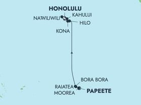 Visiting: Moorea, Raiatea, Bora Bora, Hilo, Kona, Nawiliwili ...