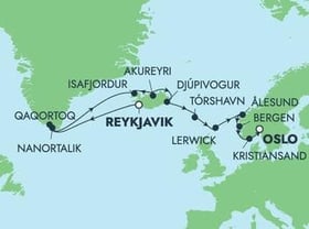 Visiting: Qaqortoq, Nanortalik, Isafjordur, Akureyri, Djupivogur,...