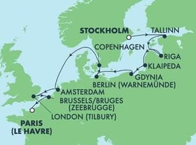 Visiting: Tallinn, Riga, Klaipeda, Gdynia  Gdansk, Warnemunde ...