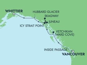 Visiting: Cruise Hubbard Glacier, Icy Strait Point, Juneau,...