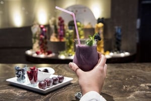 Nyt En Blackberry Smoothie om BORD MSC Preziosa