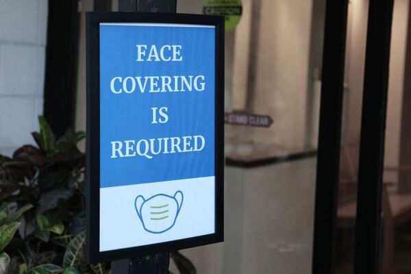 Passengers are required to wear masks on a cruise ship and allow for physical distancing. But they can eat and drink without face masks