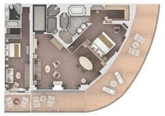 Silver_Muse_-_Grand Suite - Layout