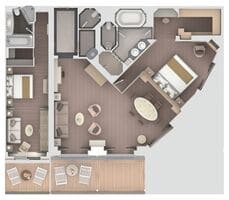 Silver_Muse_-_Royal Suite - Layout