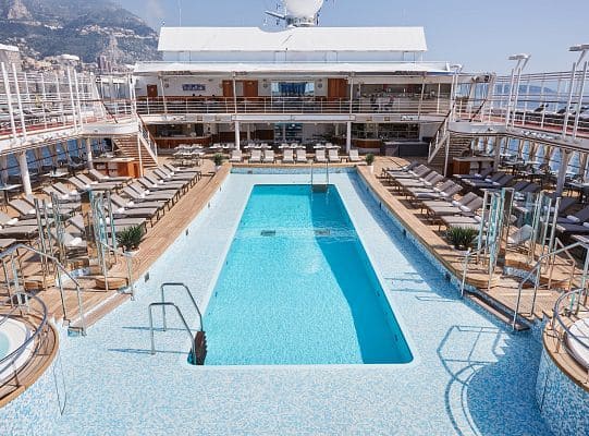 Silver Muse - Pool Deck and Jacuzzi