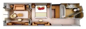 Silver Spirit - Panorama Suite - Layout