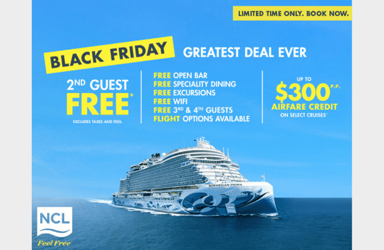 NCL Black Friday Special - Home Page