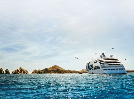 Silver Spirit - Silversea Cruise ship. The Silver Spirit has been completely revamped to prepare her for her cruises to the Mediterranean