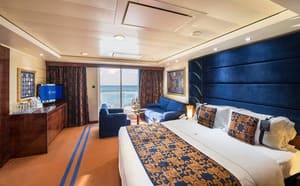 Image of a MSC Yacht Club Deluxe Suite onboard MSC Splendida