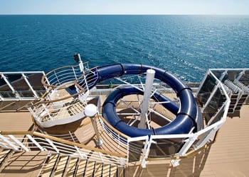 Teen waterslide on MSC Splendida - experience it on a cruise from Durban South Africa