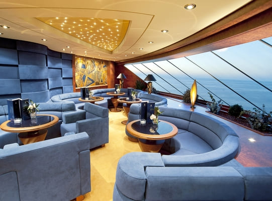 Top Sail Lounge during the day - MSC Splendida