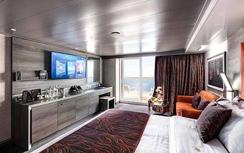 MSC Grandiosa, MSC Yacht Club Deluxe Suite Cabin - 490 x 308 px