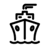 Icon of a ship