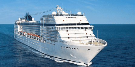 MSC Orchestra - During the South African 20222023 Season will be based out of Durban for most of her cruises - including the South African local cruises  Favorite to Portuguese Island the uninhabited island  in the indian Ocean - MSC Cruises