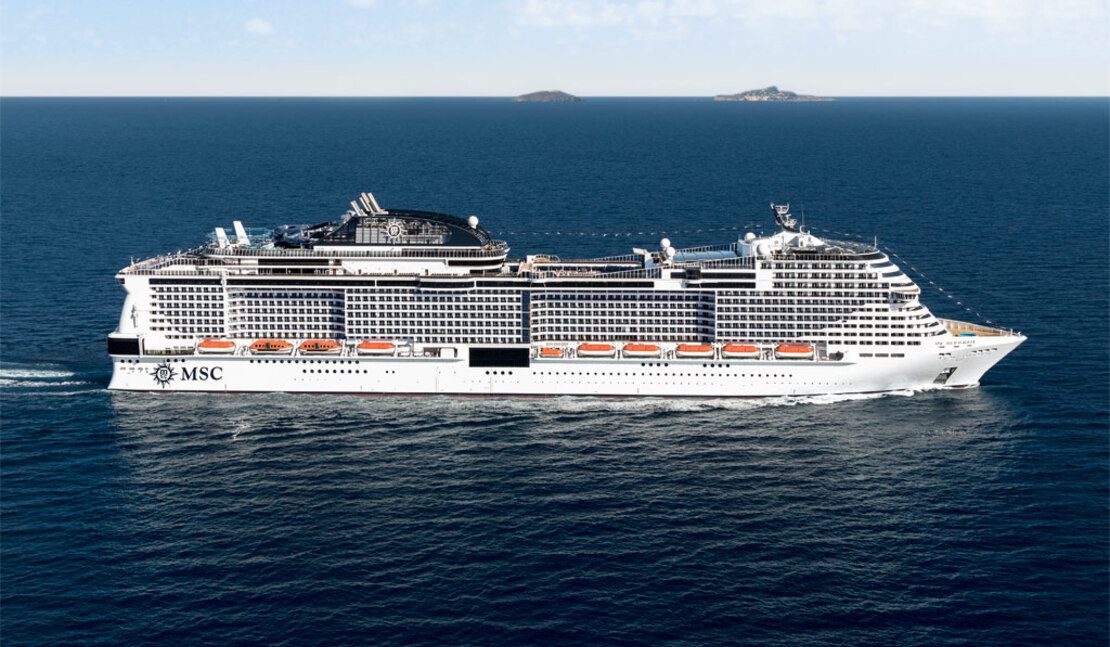 MSC Meraviglia featured image for the news report on MSC Cruises further extends U.S. Pause through April 2021