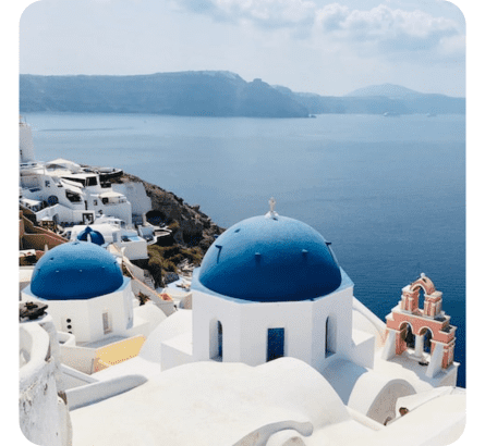 Image Oia in Greece - the number one destination for any guest travelling to the Mediterranean on a cruise