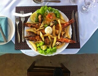 Calor Tropical Sea Food Platter