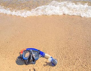 Mask and Snorkel - on your Durban South Africa Cruise of the MSC Orchestra