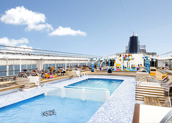 MSC Armonia , pool area