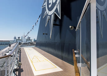 Shuffle Board on MSC Sinfonia