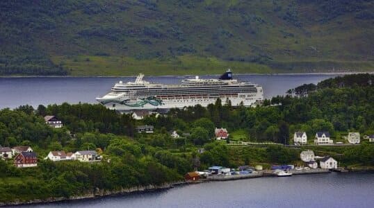 Norwegian Jade in Alesund Norway