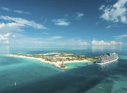 MSC Seashores first call at Ocean Cay MSC Marine Reserve