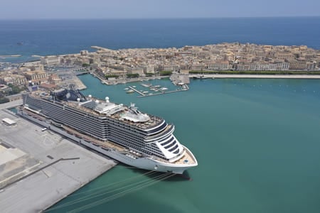 MSC Seaside  in Siracuse