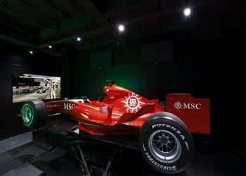F1 Simulator onboard MSC Splendida