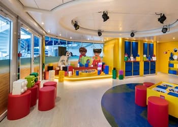 Lego club area on MSC Splendida