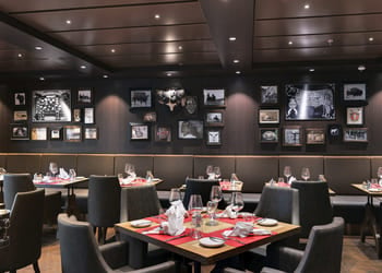 Butchers Cut speciality restaurant, a true American Steakhouse with show gallery and bar on msc splendida cruises