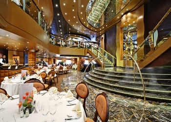 La Reggia is the Main dining room on MSC Splendida