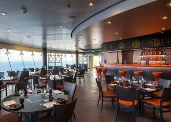 Sea Pavillon restaurant with Chinese specialties on MSC Splendida