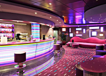 The Purple Jazz bar on MSC Splendida