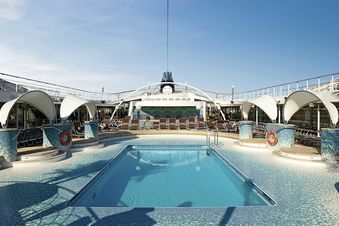 Enjoy the Pool on the MSC Orchestra when you Book msc cruise online south africa through Hupla.co