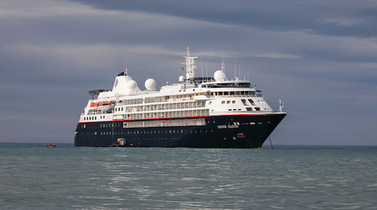 Silver Cloud in the South America waters